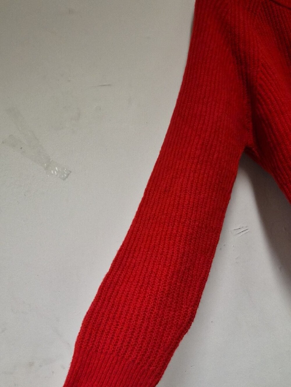 Universal Thread Red Ribbed Button-Front Cardigan | Size XL - Picture 5 of 7